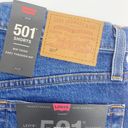 Levi's Premium 501 Mid Thigh Distressed Denim Jean Shorts: Charleston Picks Wash Photo 8