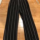 Suite Benedict Black and White Pinstripe Pants Photo 0