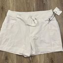 Zyia Active White Not Just A Trail Shorts Photo 0