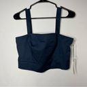 Jason Wu  Womens Navy Crop Top Size Large Tank NEW Photo 0