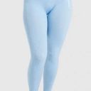 Gymshark adapt marl seamless leggings powder blue Photo 0