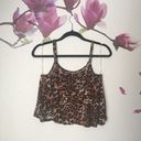 Heart & Hips  Cheetah Print Crop Top Photo 1