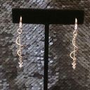 Swavorski Swarovski & Sterling Silver CZ Earrings Photo 0