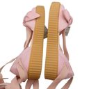 Puma FENTY X  Leather Bow Accents Mules Size 8 Photo 6