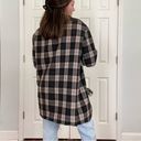 Talbots | Wool Plaid Coat Shacket Photo 4