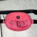 Lululemon  Pink Take‎ It On Belt Bag Photo 0