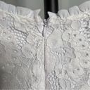 Kensie  White Lace Mini Dress Photo 6