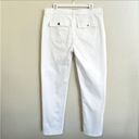 Sam Edelman  Denim NWT High Rise Cargo Ankle Denim Pants White Women’s 14 NEW Photo 3