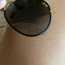 Ray-Ban RayBans Aviator Black And Gold Photo 3