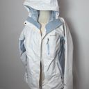 Columbia Women’s White and Blue  Insulated Jacket Photo 0