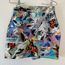 Jaded London Crystal Cyberwave Asymmetrical Skirt Photo 5