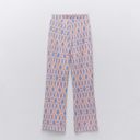 ZARA NEW  full length jacquard pants Photo 1