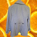 St. John’s Bay St John's Bay Gray Double Breasted‎ Pea Wool Blend Coat Size Large Photo 9