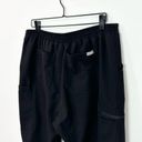 FIGS Yola Skinny Scrub Pants Black Large Tall Photo 3