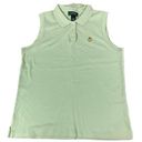 Lauren Ralph Lauren | Green 100% Cotton Sleeveless Polo Shirt Tank Top L Size L Photo 0