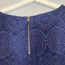 Laundry by Shelli Segal Laundry | Navy Lace Dress | Sz 14 Photo 4