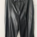 Anthropologie x Avec Les Filles Faux Leather Flare Trousers, Size 8 Photo 8