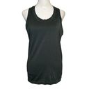 Athleta  Momentum sleeveless dark green shine sparkly racerback tank top size M Photo 1