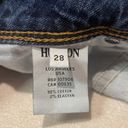 Hudson Jeans Hudson- Croxley Mid Thigh Denim Cuffed Shorts Medium Wash- Size 28 Photo 5