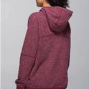 Lululemon Roam & Om Side Zip Maroon Hoodie Photo 1