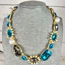 Oscar de la Renta  Embellished Crystal & Pearl Necklace Photo 1