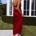 Amazon Red Maxi Dress Photo 2