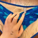 Delia's Polka dot royal blue and turquoise bikini bottoms size large Delia’s Photo 3