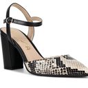 Unisa MEEYO Pump - Women's - Black/Tan Snake Print Photo 0