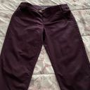 Emporio Armani New Sabrina Maroon Burgundy Cropped Slim Skinny Jeans, size 28” Photo 12