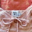 Princess Polly pink sparkly beaded  babydoll tie tank top Photo 3