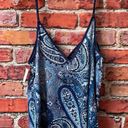 In Bloom Blue Paisley Print  by Jonquil Lace Trim V-Neck Camisole Photo 10