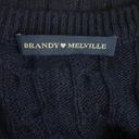 Brandy Melville  Navy Marlena Sweater Vest Photo 2