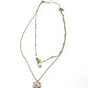 Ralph Lauren  Heart LRL Pearl 2 Row Necklace in Gold MSRP $58 NWT Photo 4