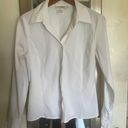 Nordstrom Como White Button Down Blouse Photo 0