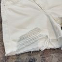 Hudson Jeans Hudson Denim Devon High Rise Distressed Frayed Hem Jean Shorts White Size 26 Photo 3