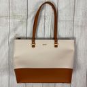 Lovevook large shoulder tote purse white and tan Photo 1