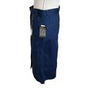 Rag and Bone  Indigo Branson Belted Denim Midi Skirt Button Front Womens Size 6 New Photo 4