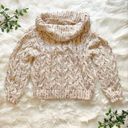 The Moon  & madison Cream Polka Turtleneck Sweater XSmall Photo 13