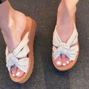 Soda Shoes Off White knot Sandal Photo 1