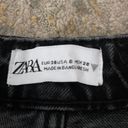 ZARA Black Mom Jean Shorts Photo 2