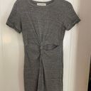 Lela Sky grey cut out tshirt dress Photo 1