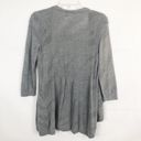 DKNY  JEANS Long Sleeve Open Front Gray Cardigan Size Medium Photo 6