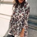 Wilfred  Aritzia Lamare floral open back oversized mini dress XXS Photo 0