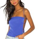 superdown Blue  Revolve Kait Cut Out Cami Top in Cobalt Photo 0