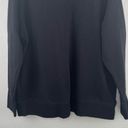 Tek Gear  Black Ultra Soft Fleece Crew Neck Long Sleeve Sweatshirt Thumbholes 2X Photo 4