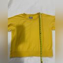 Everlane The Lightweight French Terry Crew Yellow Size L Photo 6