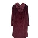 32 Degrees Heat 32 Degree Heat Wine Hooded Heavy Lounge Cozy Sleepwear Snuggy Robe Women Sz S/M Photo 1