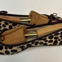 Gap  Women’s Leopard Print Ballet Flat Leather Animal Cheetah Calf Hide Shoes 7.5 Photo 4