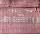 Rae Dunn Love Life women's XL dusty rose padded sports bra adjustable straps Photo 6