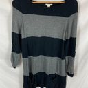 Caslon  Oversized Sweater Striped with Pockets size Petite XS Photo 0